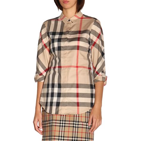 camicione burberry donna|Camicie per donna di Burberry .